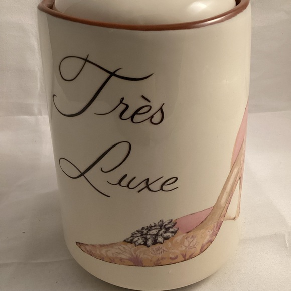 Très luxe ceramic jar with a lid - Picture 2 of 11